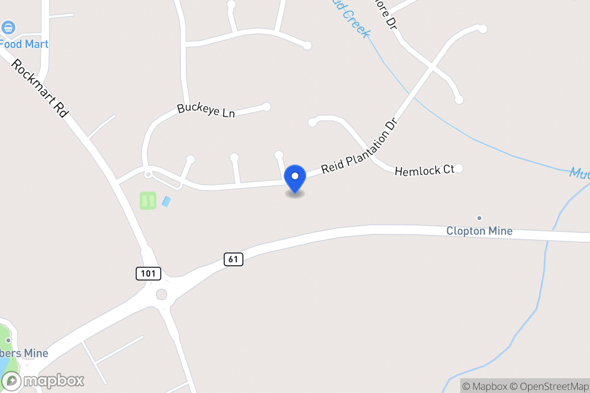 Map of 131 Reid Plantation Dr