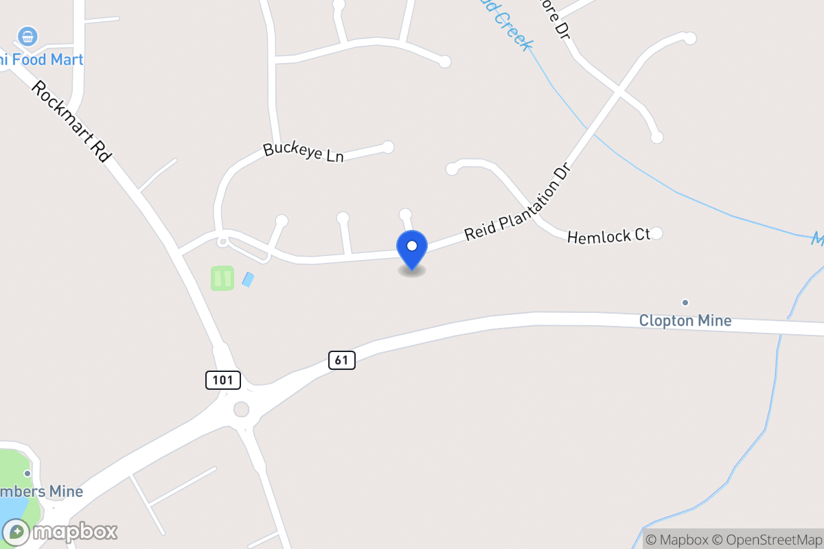 Map of 129 Reid Plantation Dr
