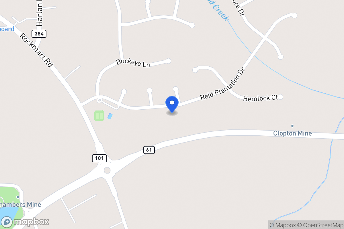Map of 127 Reid Plantation Dr