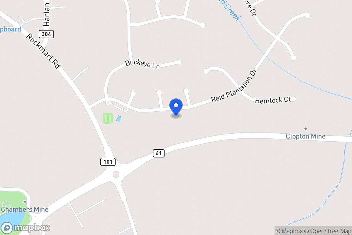 Map of 125 Reid Plantation Dr
