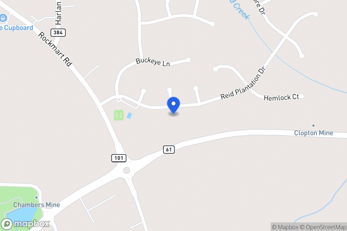 Map of 121 Reid Plantation Dr