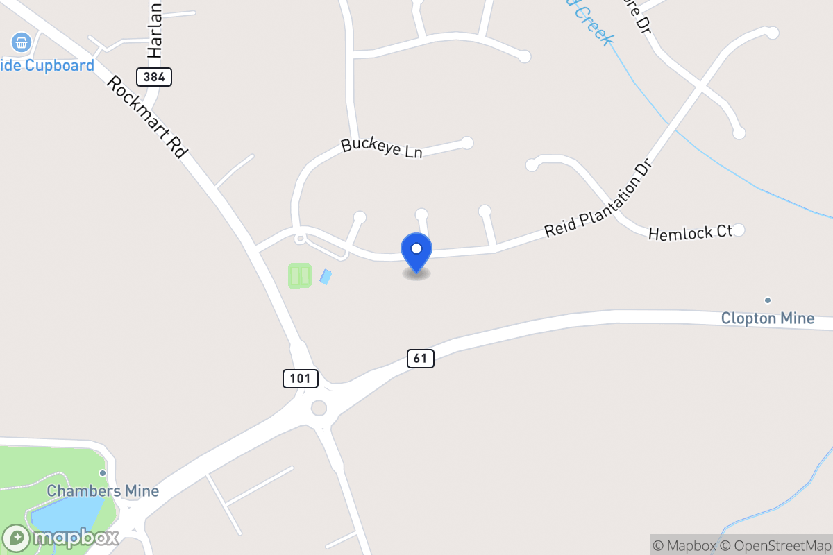 Map of 119 Reid Plantation Dr