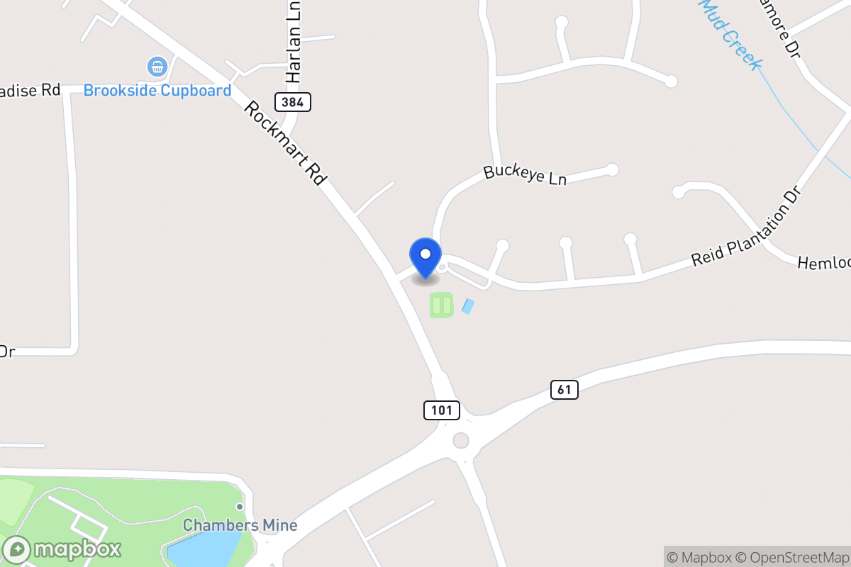 Map of 1085 Rockmart Rd