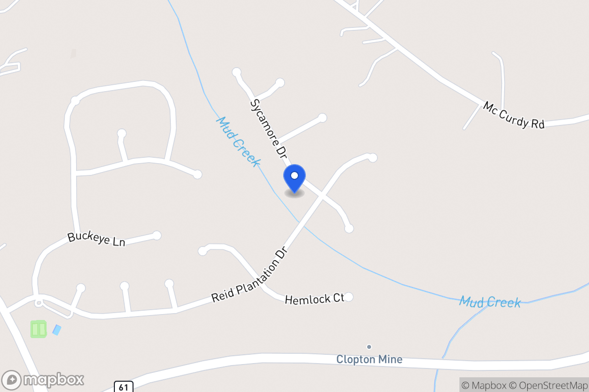 Map of 728 Sycamore Dr