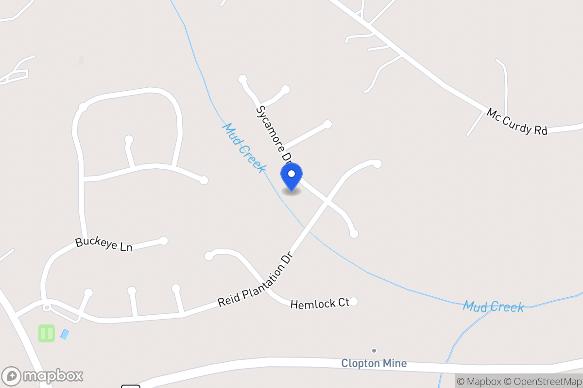 Map of 726 Sycamore Dr