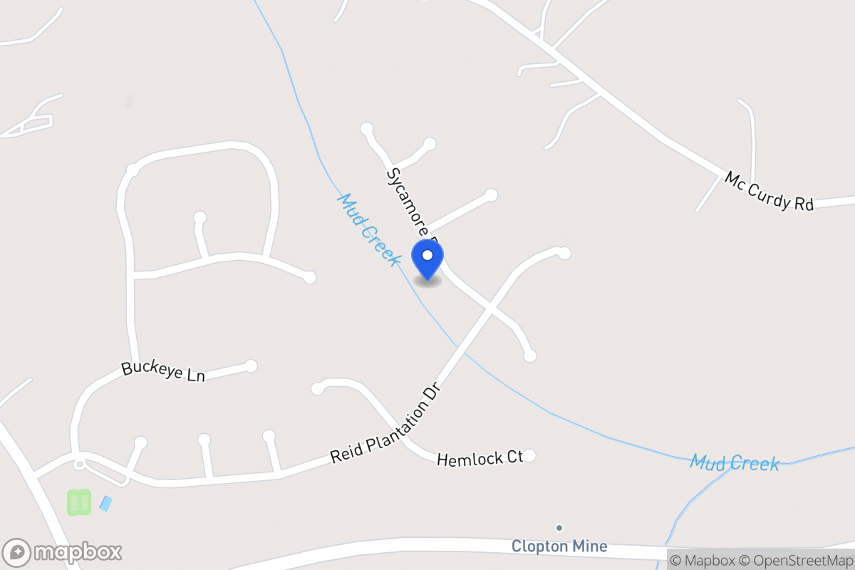 Map of 724 Sycamore Dr