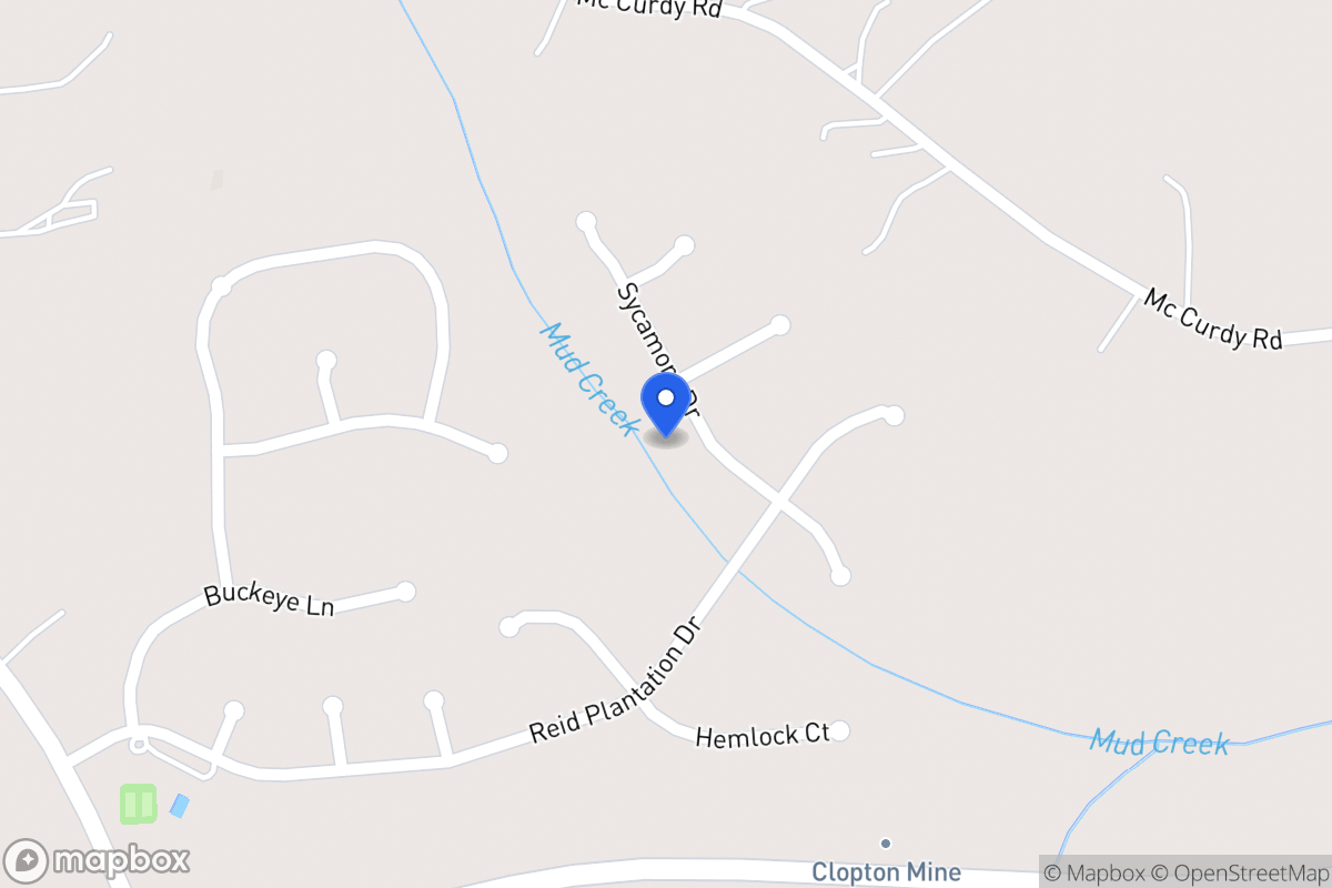 Map of 722 Sycamore Dr