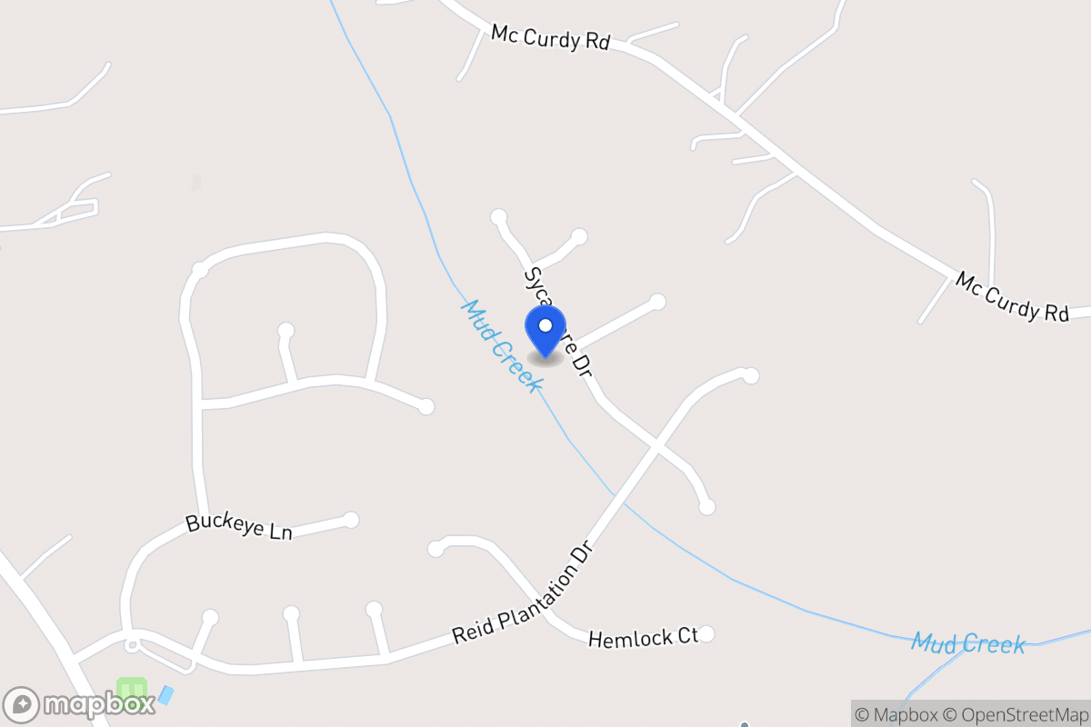 Map of 718 Sycamore Dr
