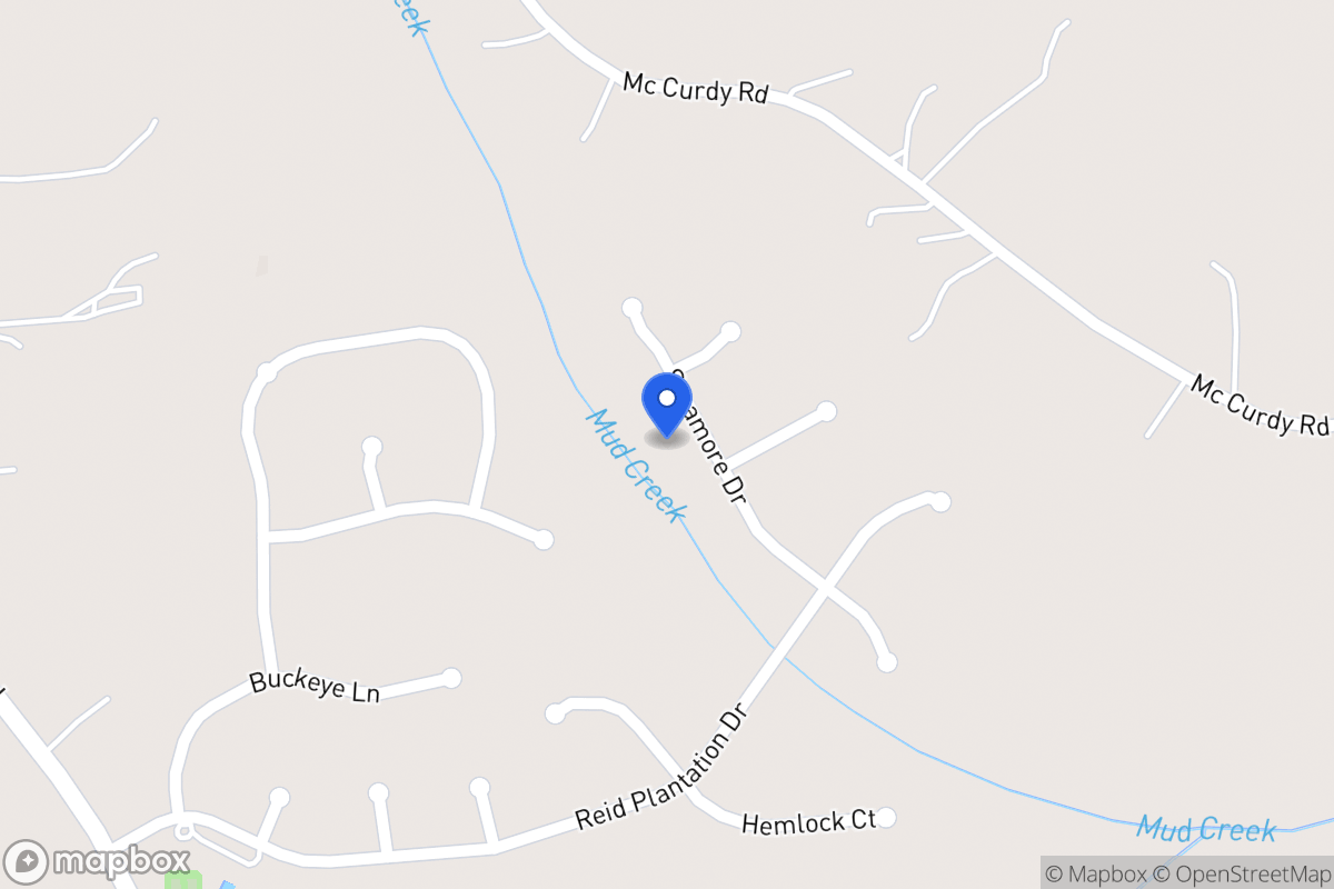Map of 714 Sycamore Dr