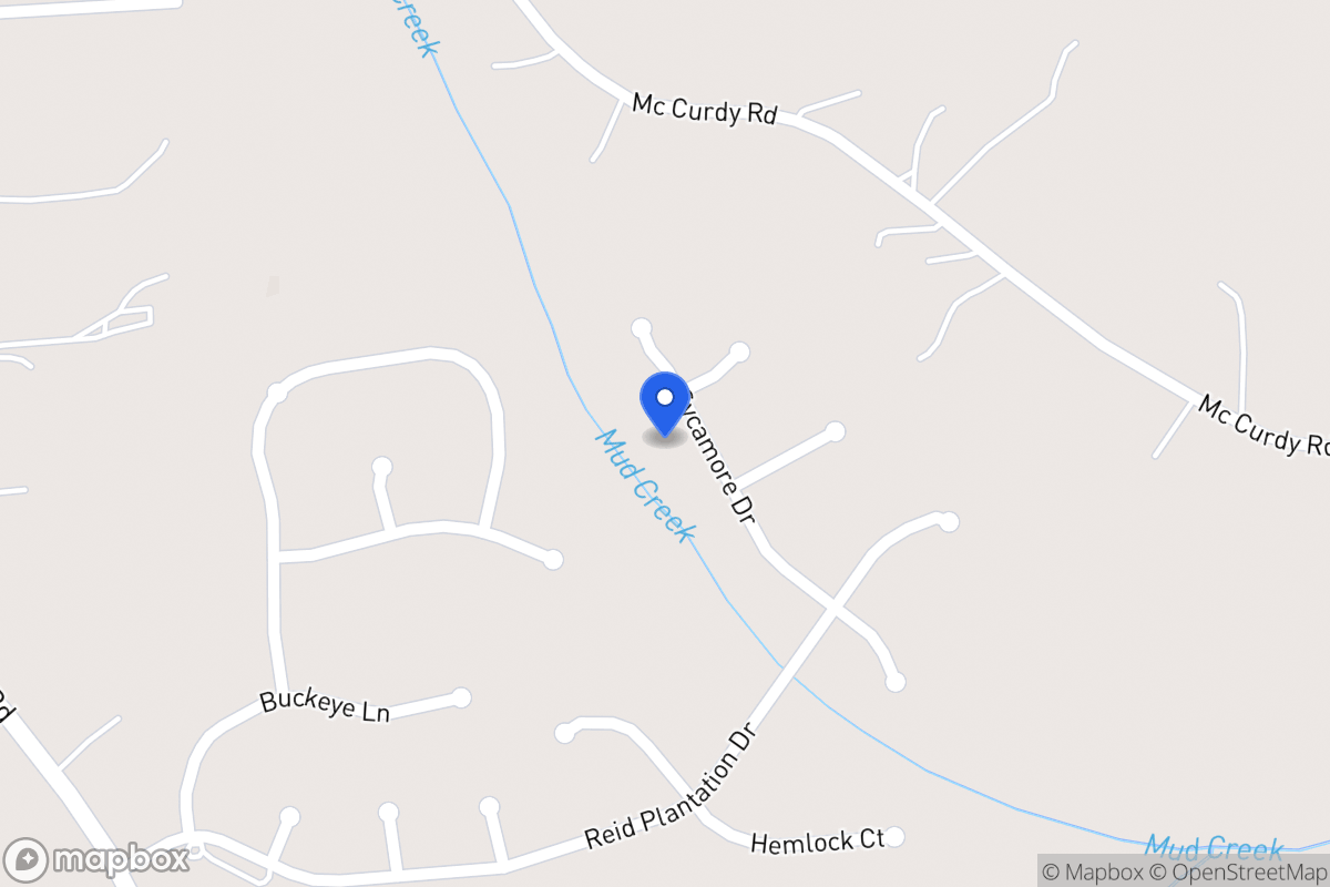 Map of 712 Sycamore Dr