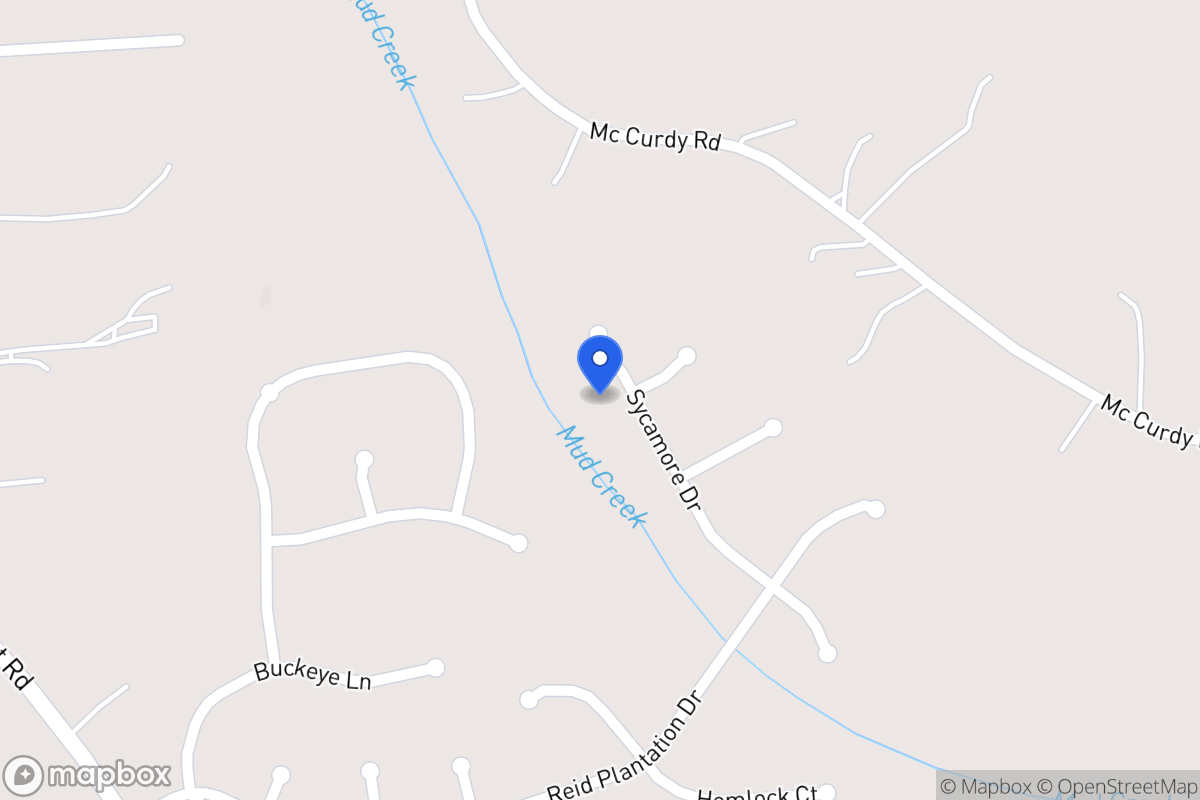 Map of 708 Sycamore Dr