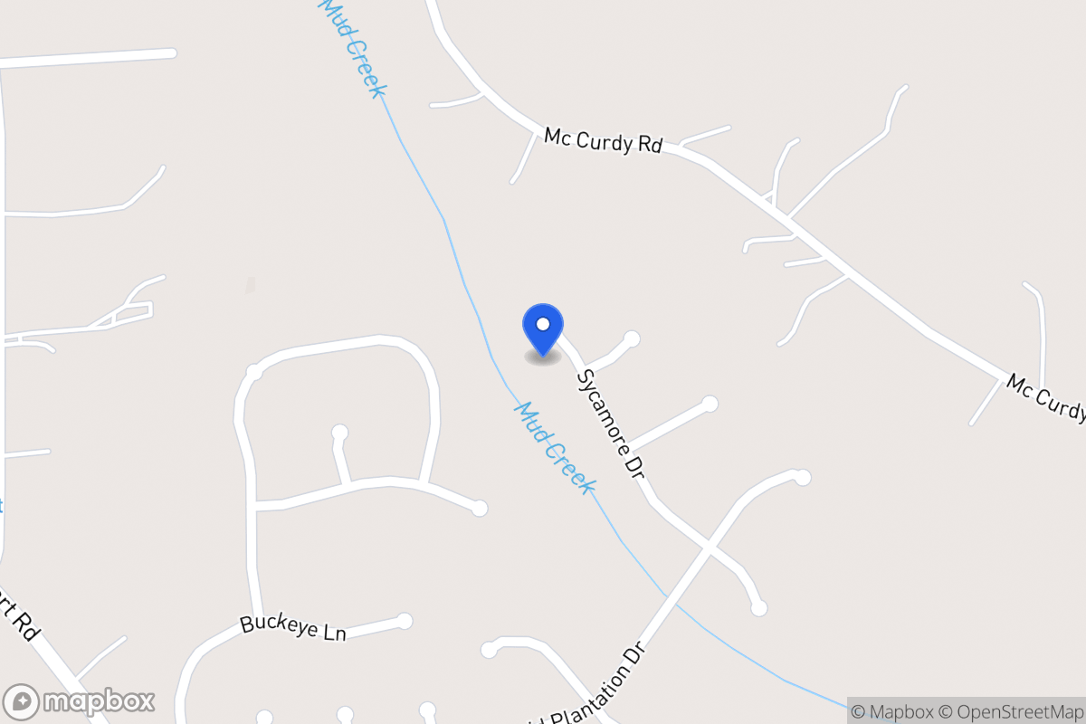 Map of 706 Sycamore Dr