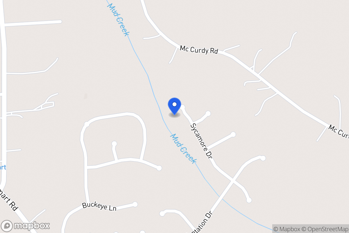 Map of 704 Sycamore Dr