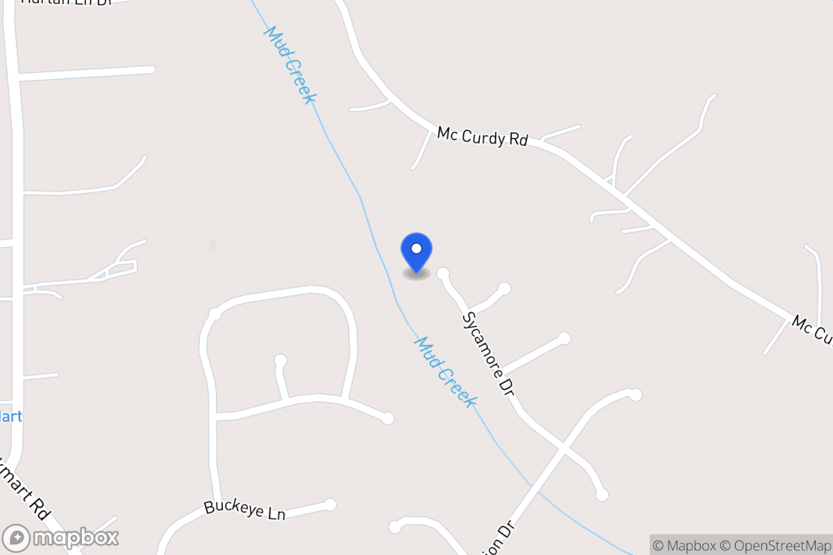 Map of 702 Sycamore Dr