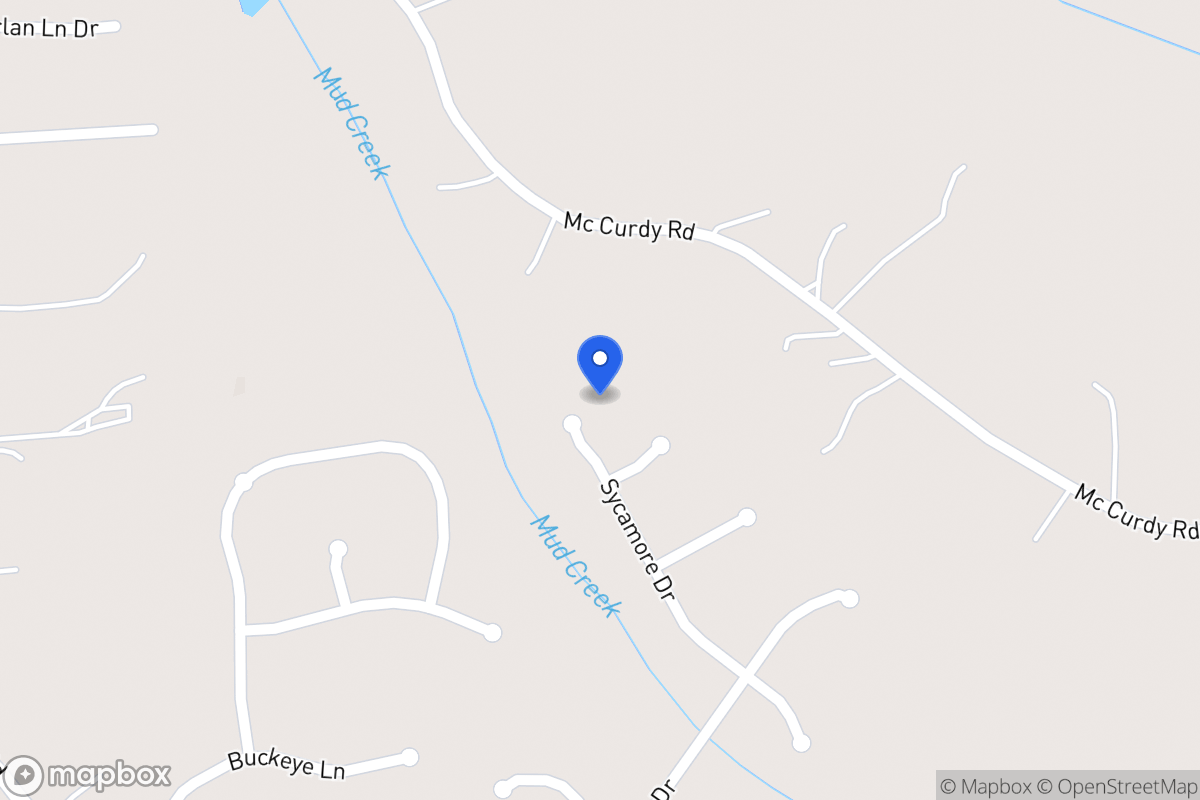 Map of 703 Sycamore Dr