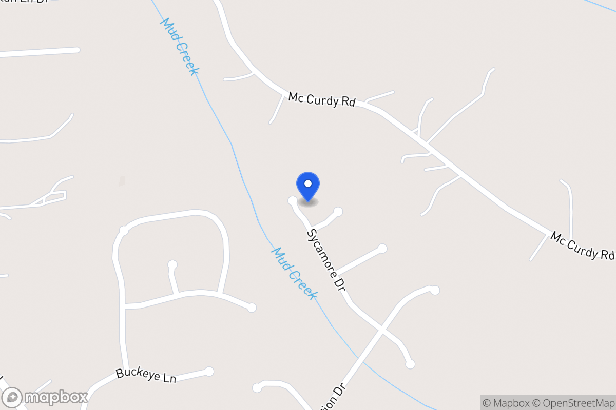 Map of 705 Sycamore Dr