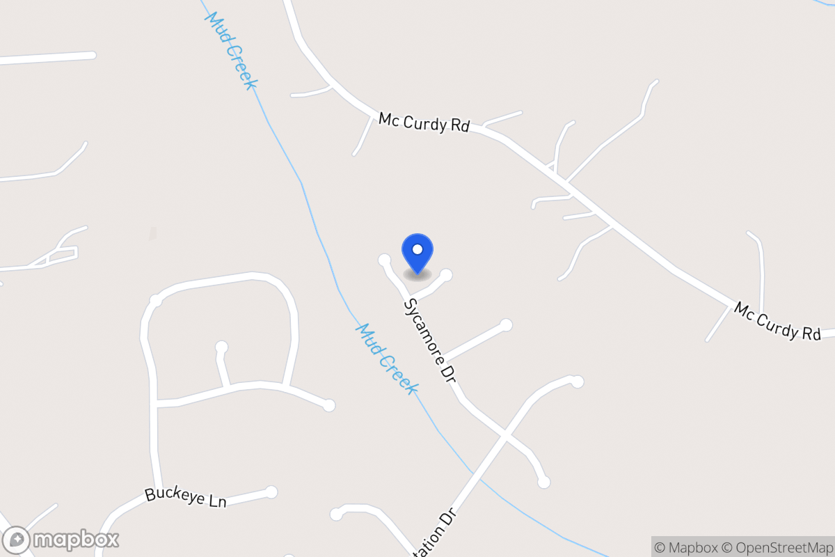 Map of 709 Sycamore Dr