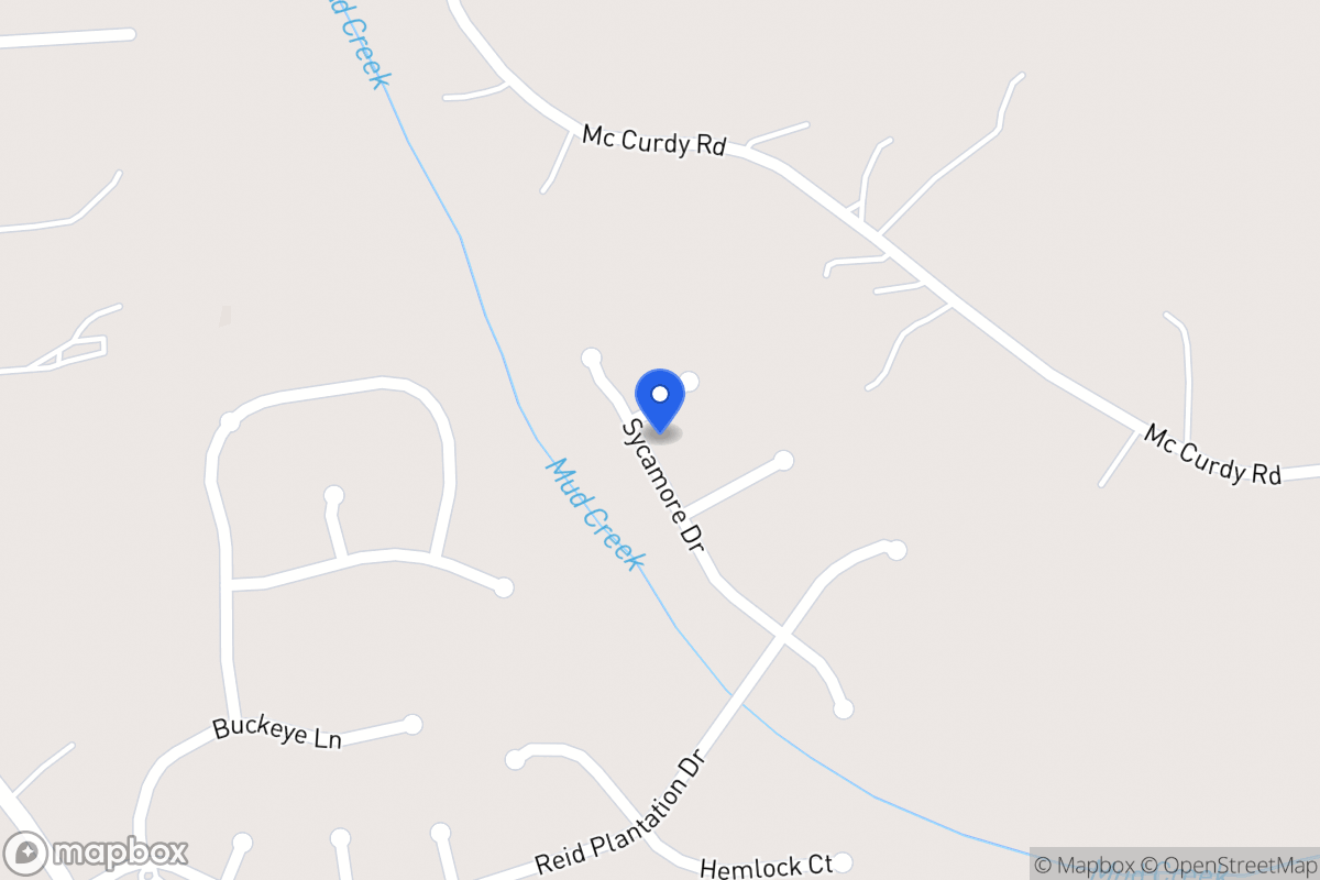 Map of 711 Sycamore Dr
