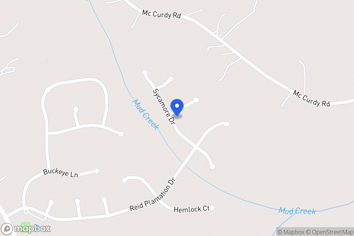 Map of 719 Sycamore Dr