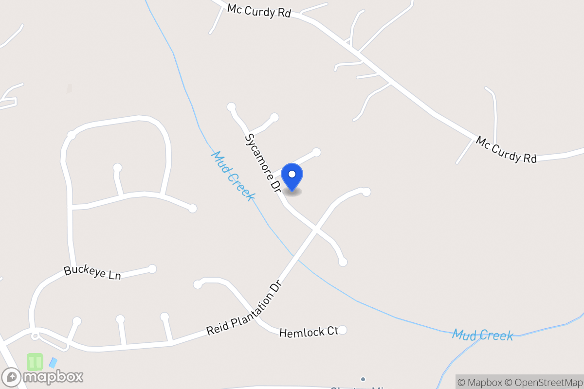Map of 723 Sycamore Dr