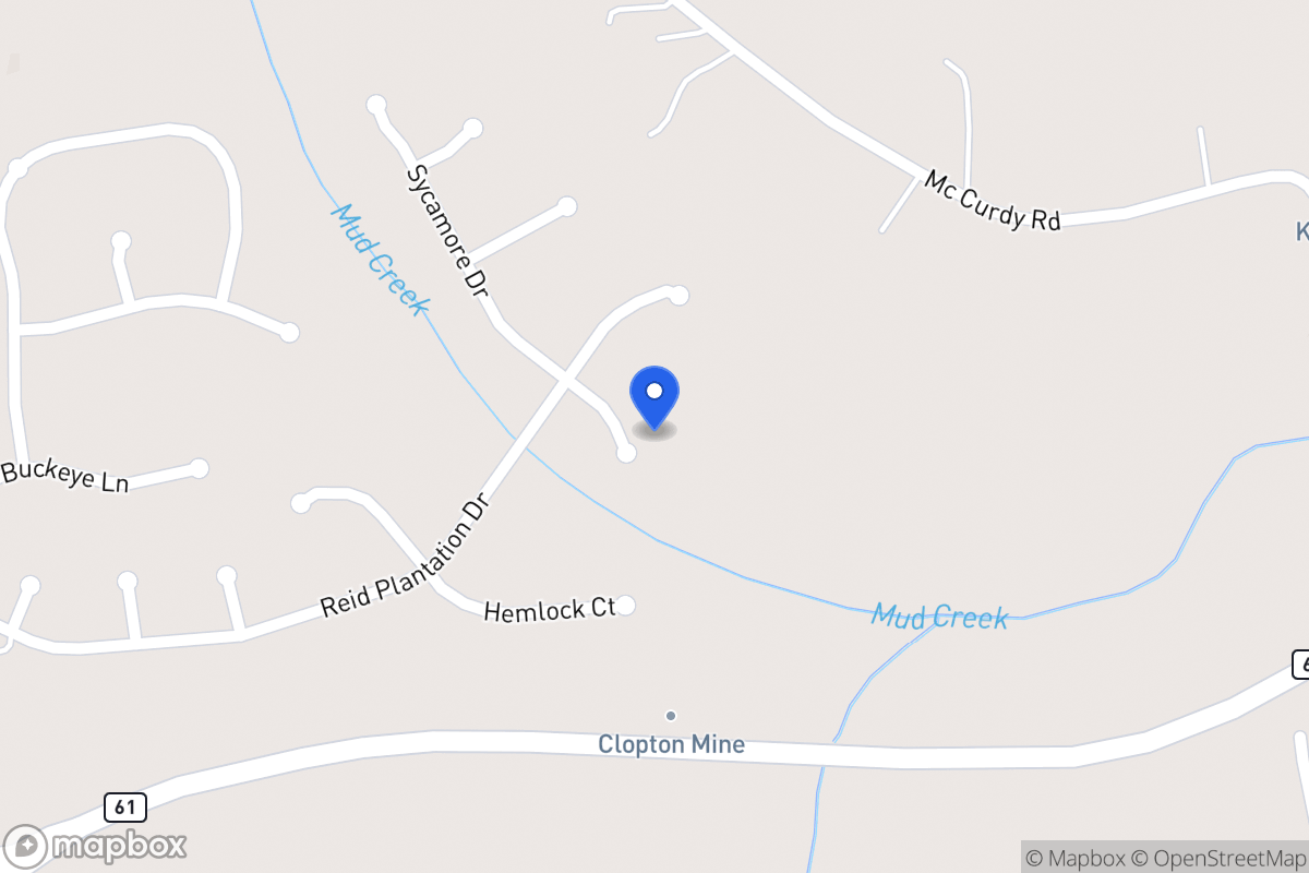 Map of 737 Sycamore Dr