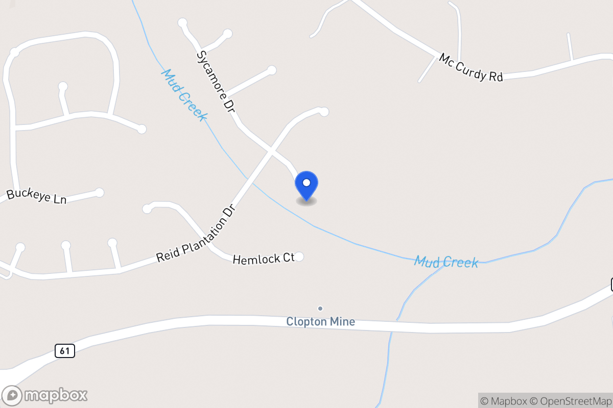 Map of 740 Sycamore Dr