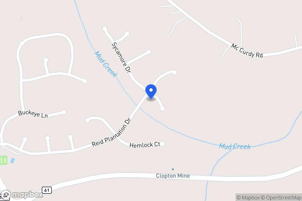 Map of 161 Reid Plantation Dr