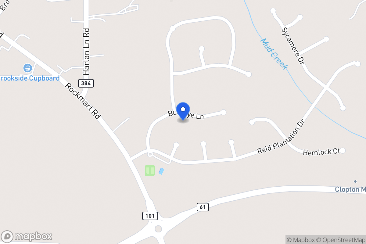 Map of 1013 Buckeye Ln