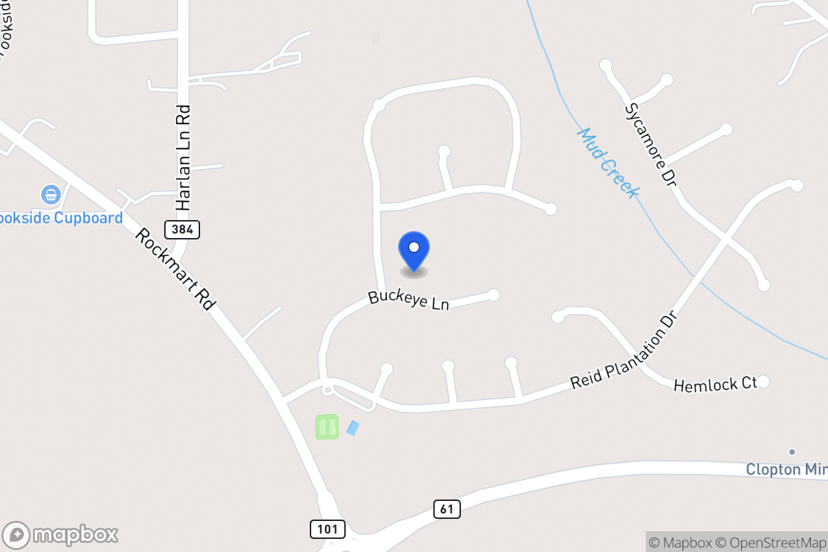 Map of 1014 Buckeye Ln