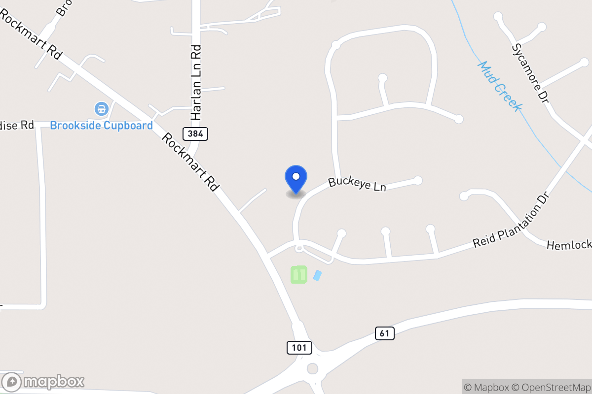 Map of Buckeye Ln