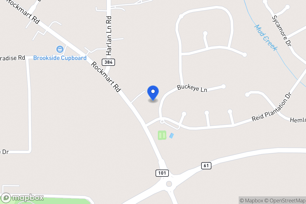 Map of 1004 Buckeye Ln