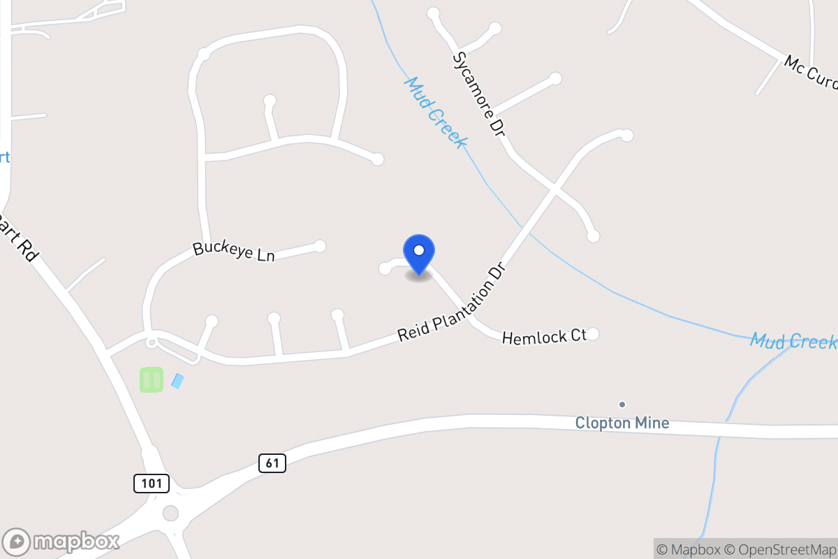 Map of 506 Barberry Dr