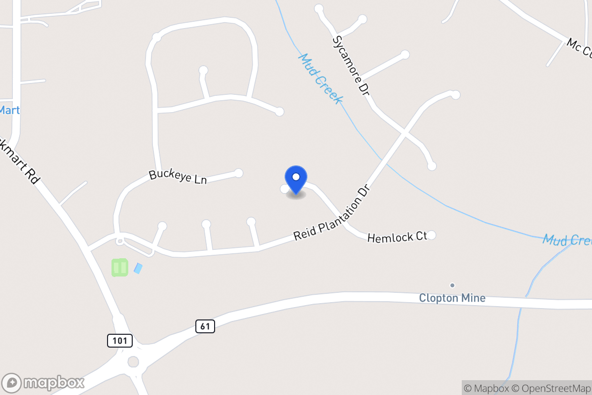 Map of 510 Barberry Dr