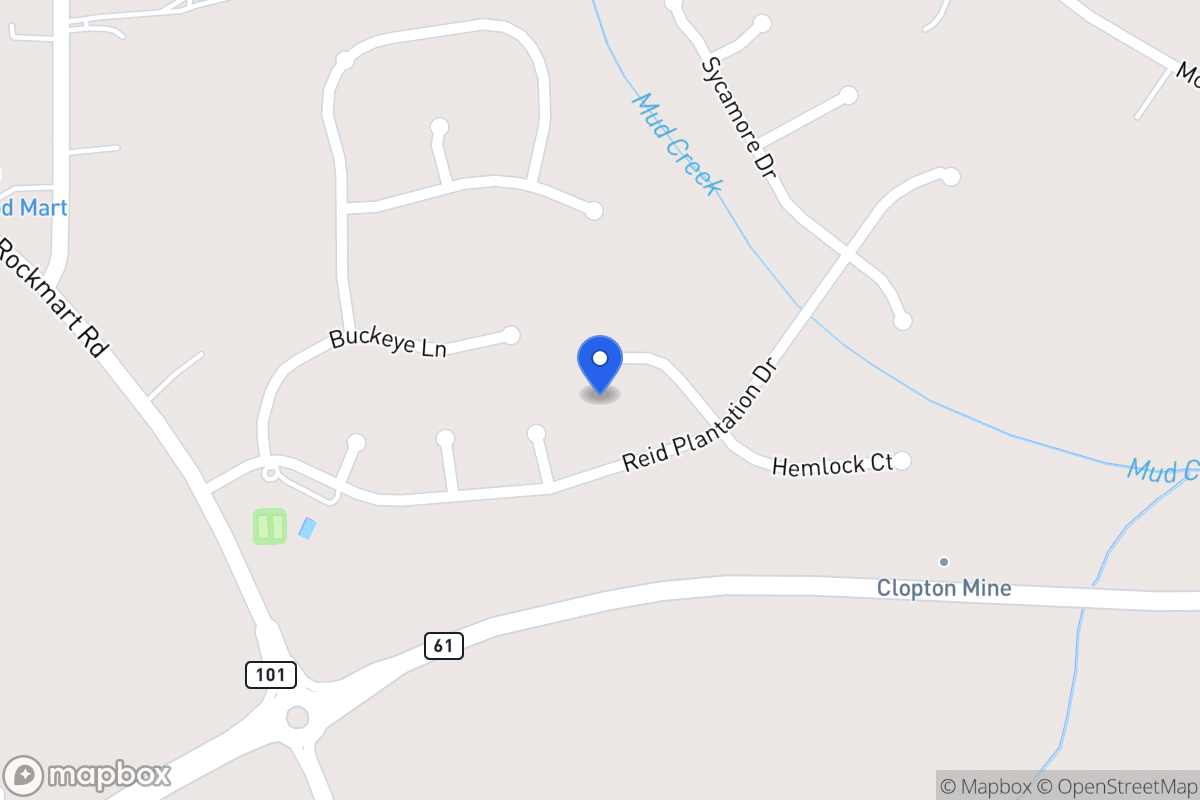 Map of 514 Barberry Dr