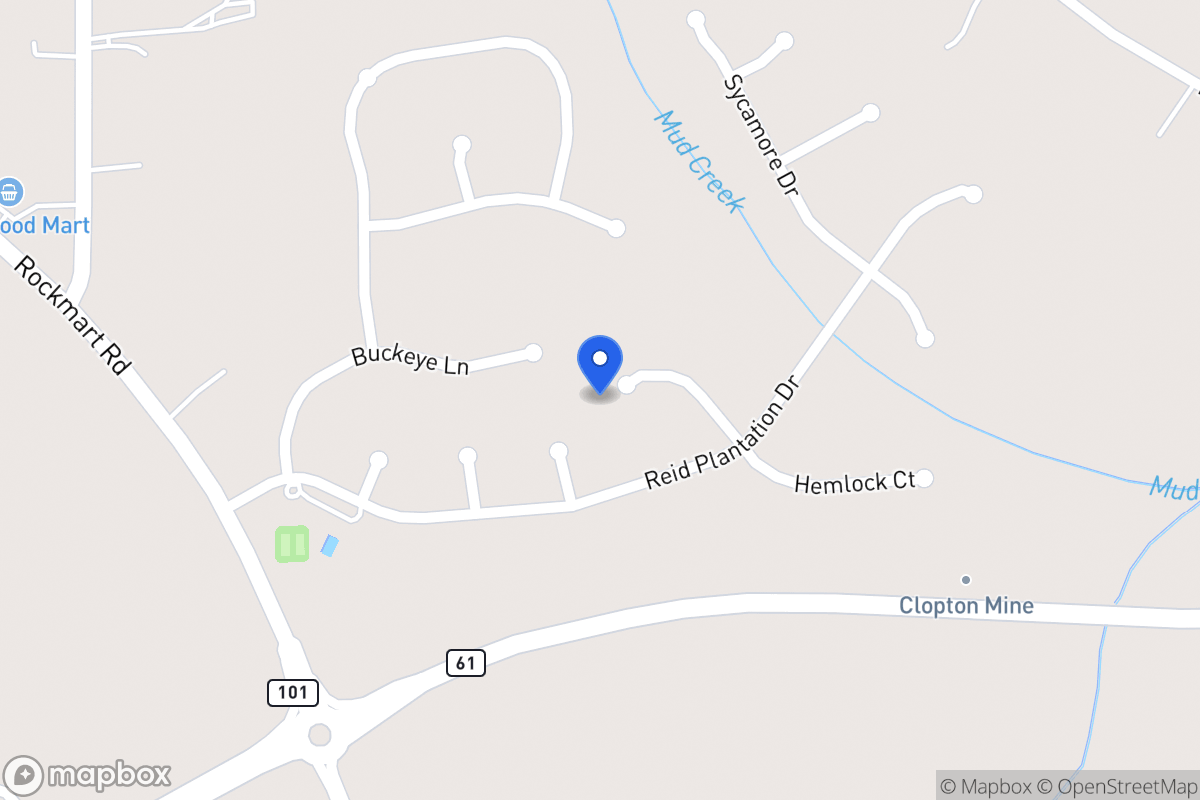 Map of 516 Barberry Dr