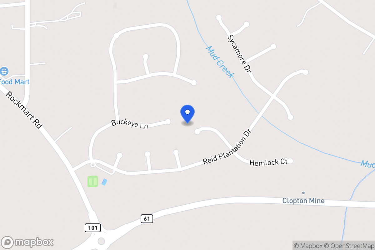 Map of 515 Barberry Dr