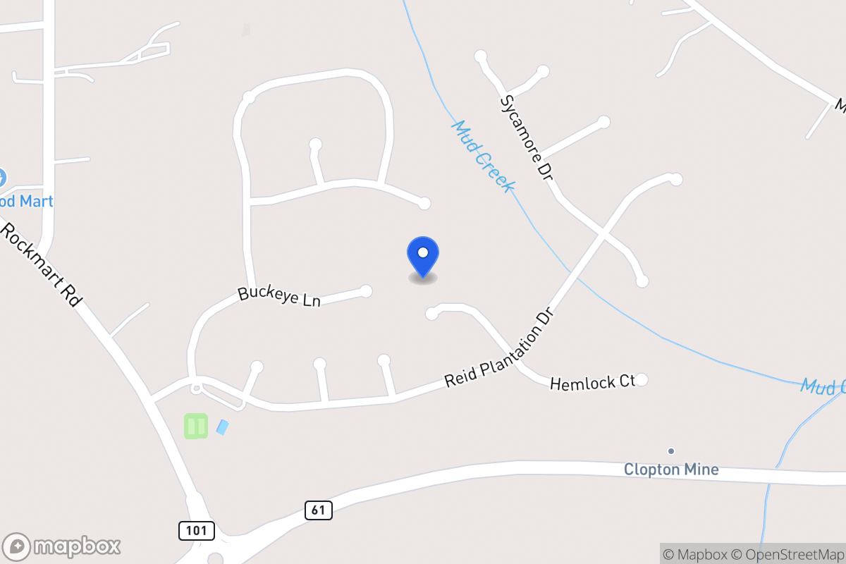 Map of 513 Barberry Dr