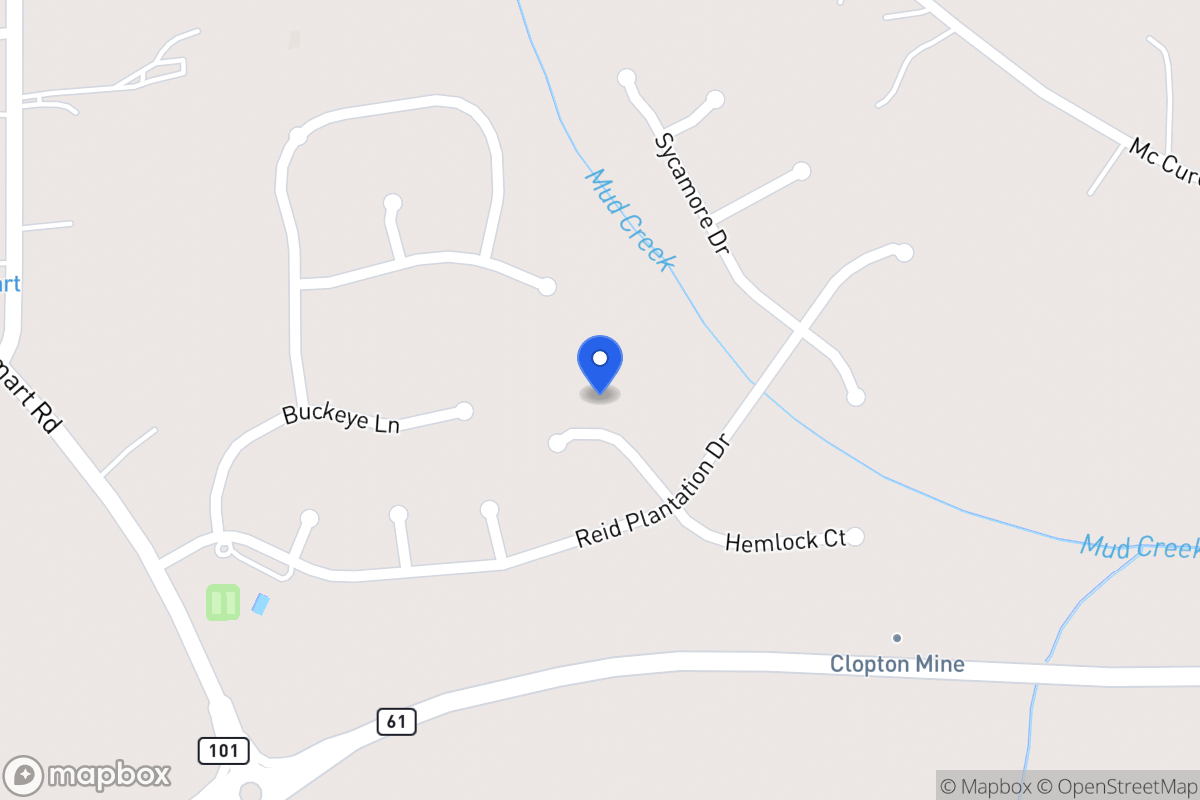 Map of 509 Barberry Dr