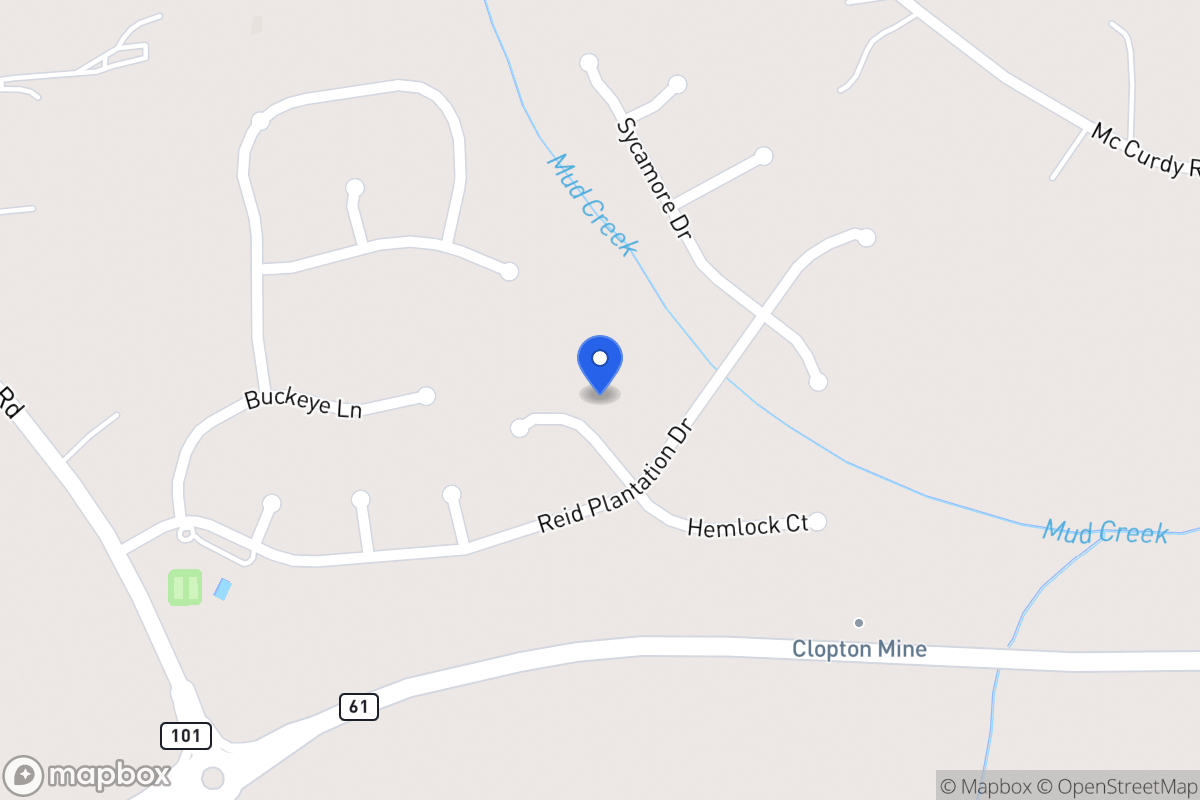 Map of 505 Barberry Dr