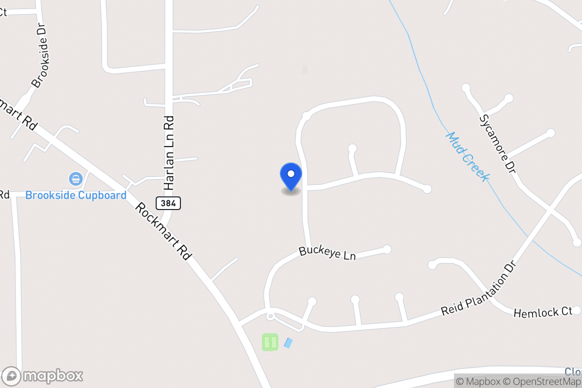 Map of 1108 Red Bud Cir