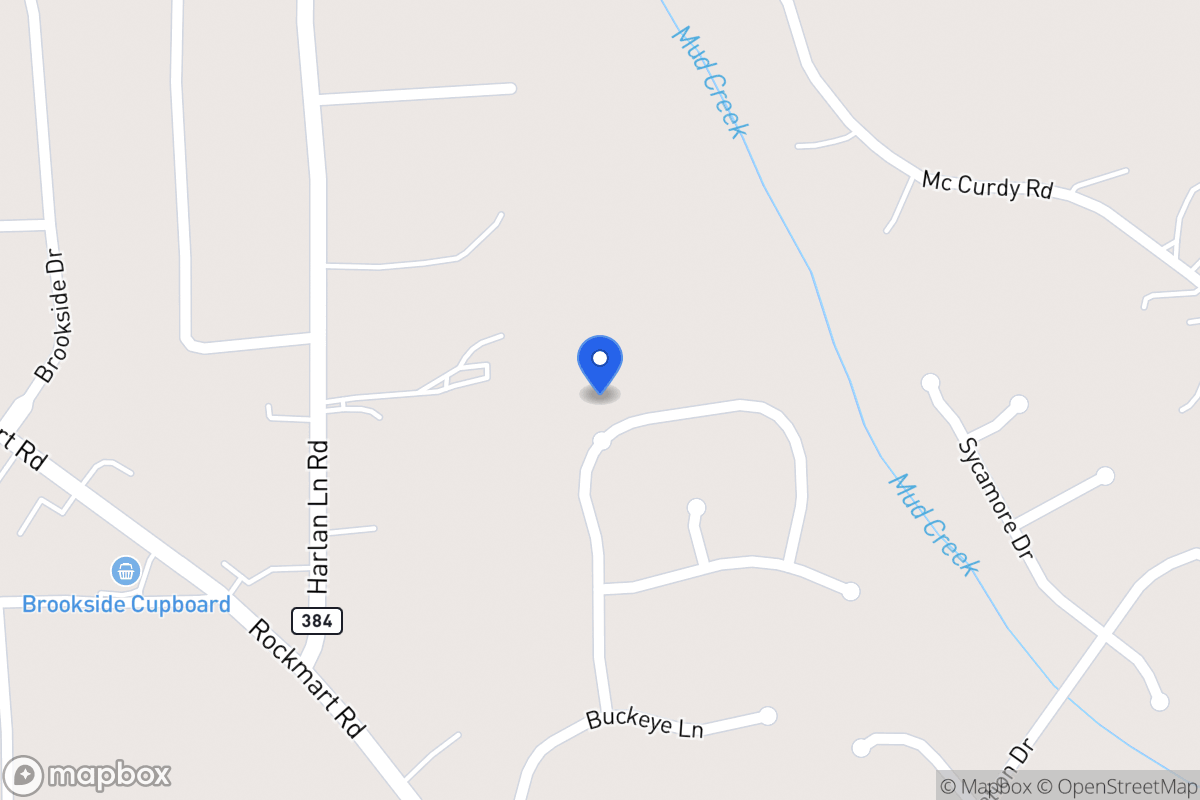 Map of 1126 Red Bud Cir