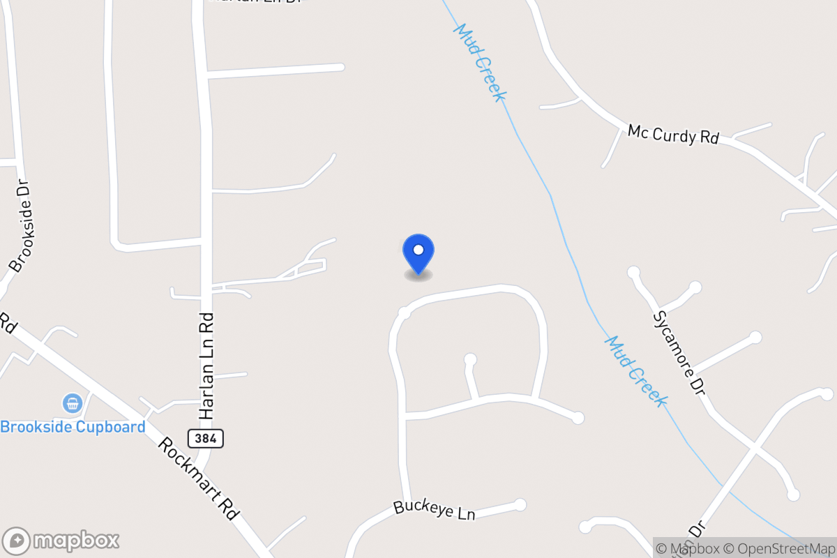 Map of 1128 Red Bud Cir