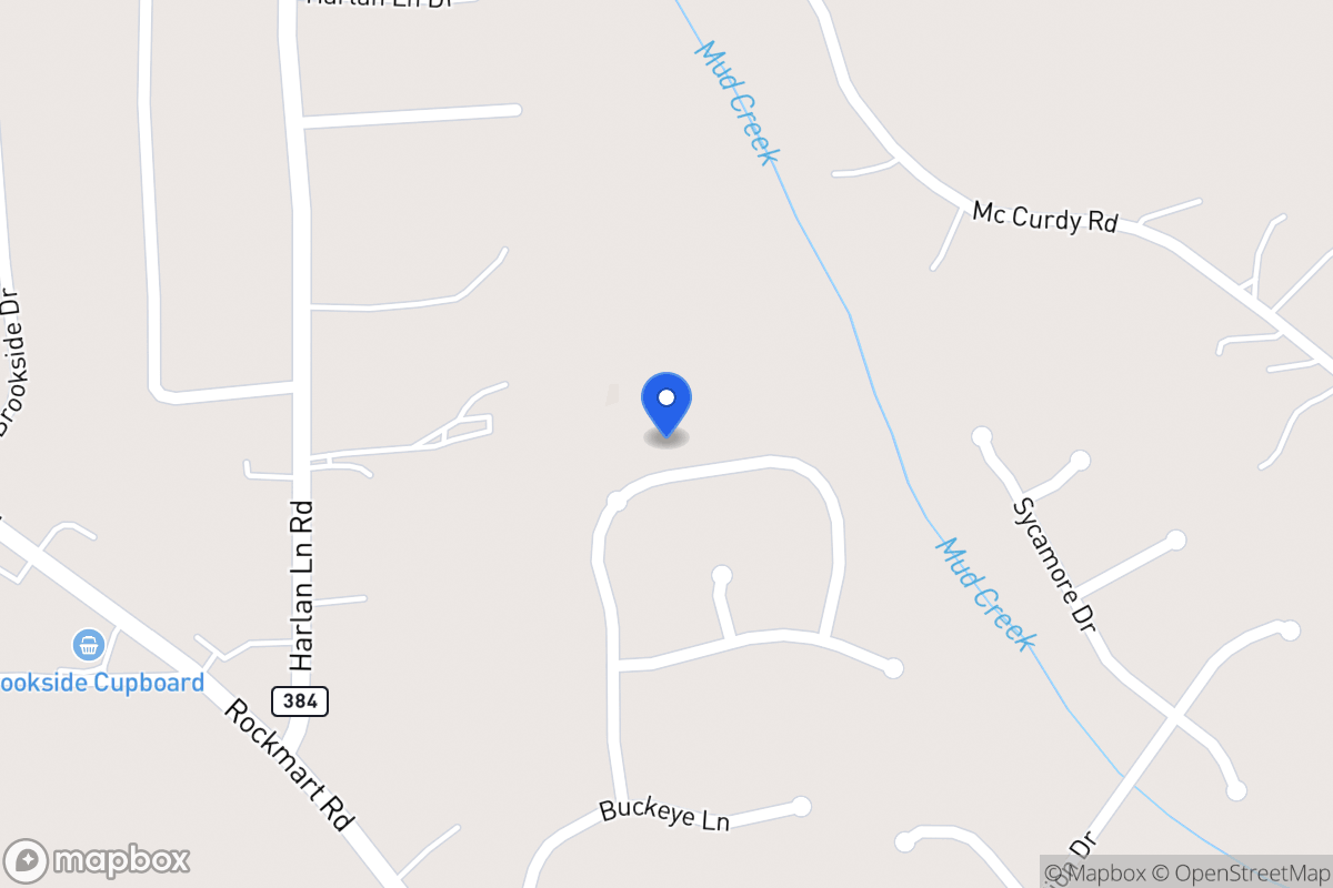 Map of 1130 Red Bud Cir