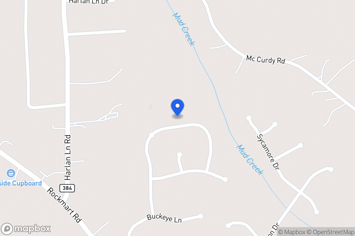 Map of 1134 Red Bud Cir