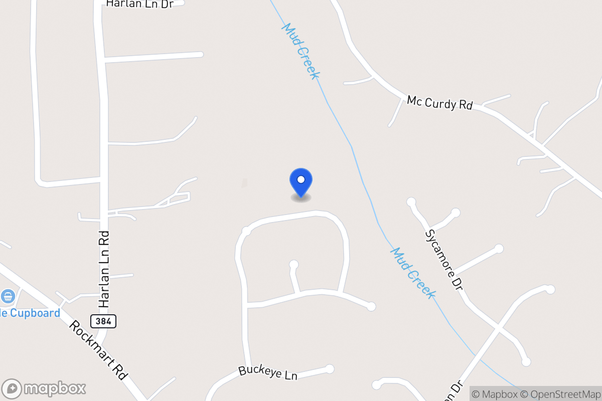 Map of 1136 Red Bud Cir