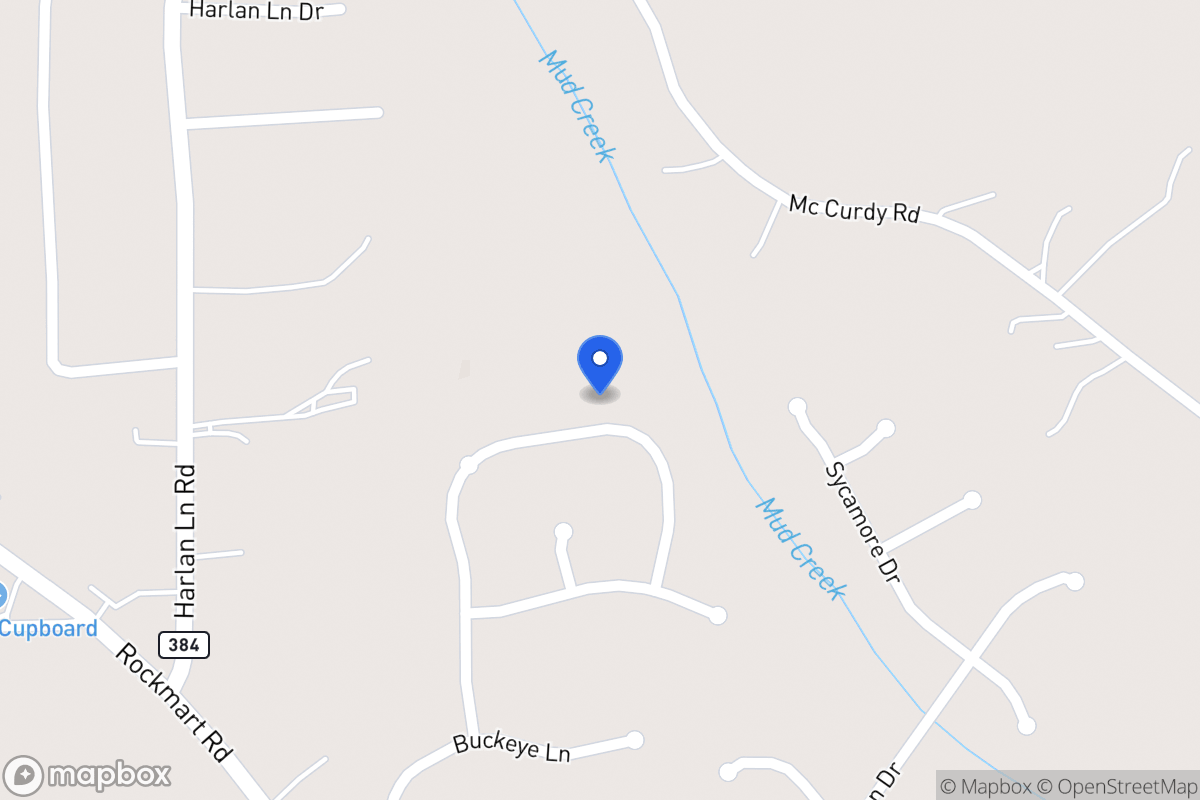 Map of 1138 Red Bud Cir