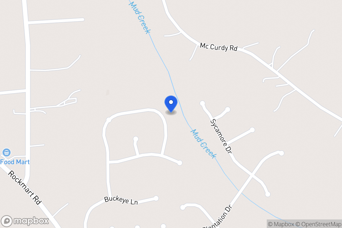 Map of 1146 Red Bud Cir