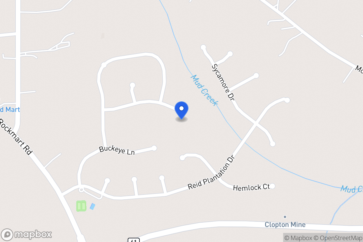 Map of 1223 Palmetto Ln