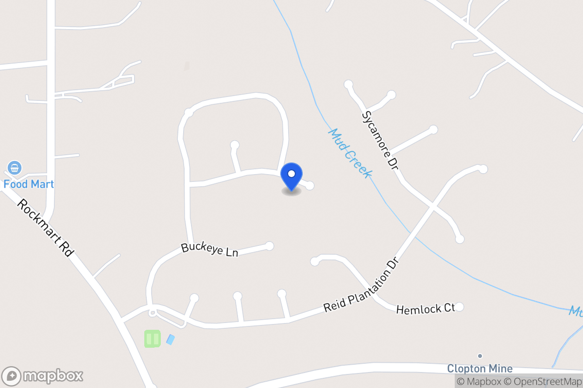Map of 1219 Palmetto Ln