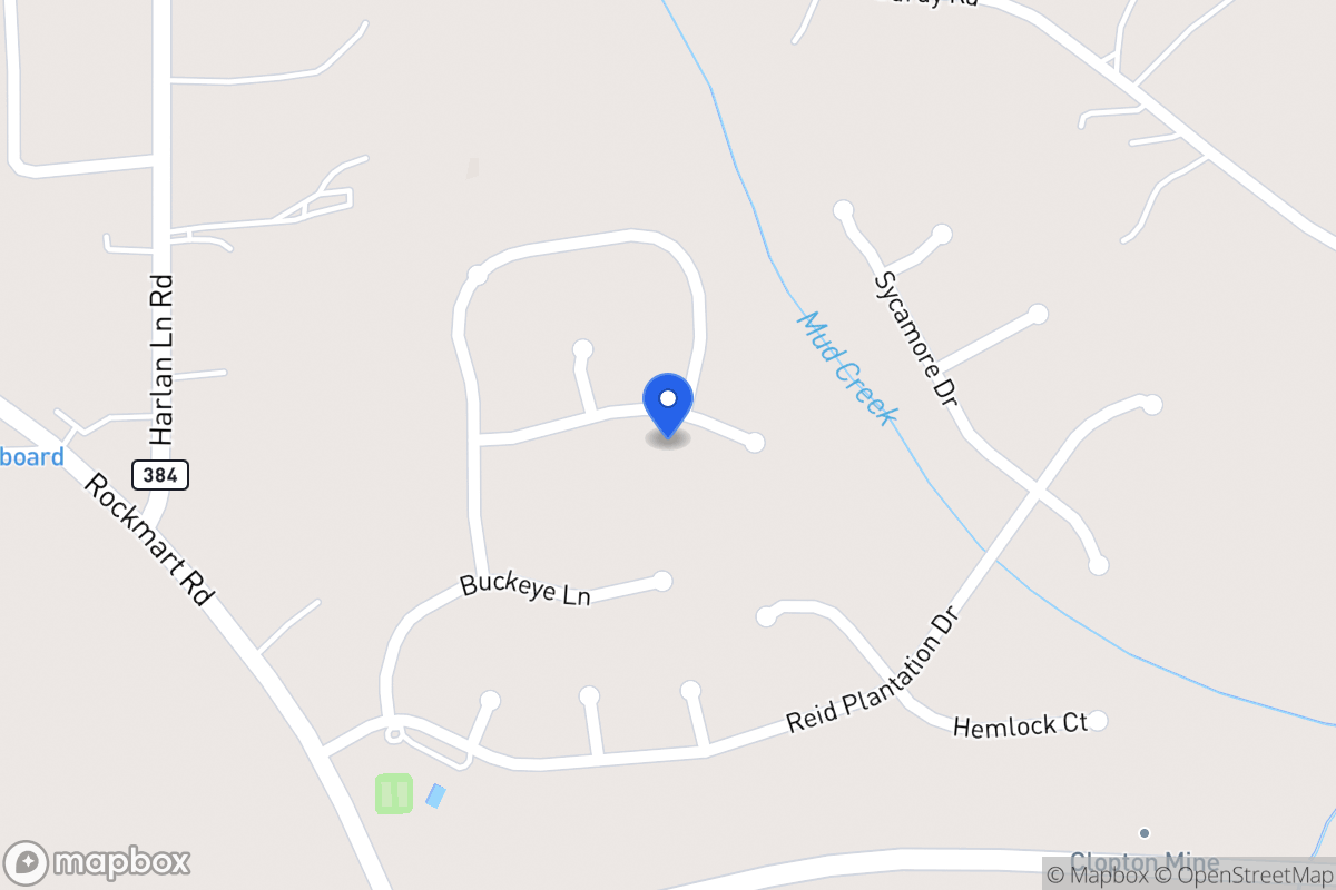 Map of 1215 Palmetto Ln